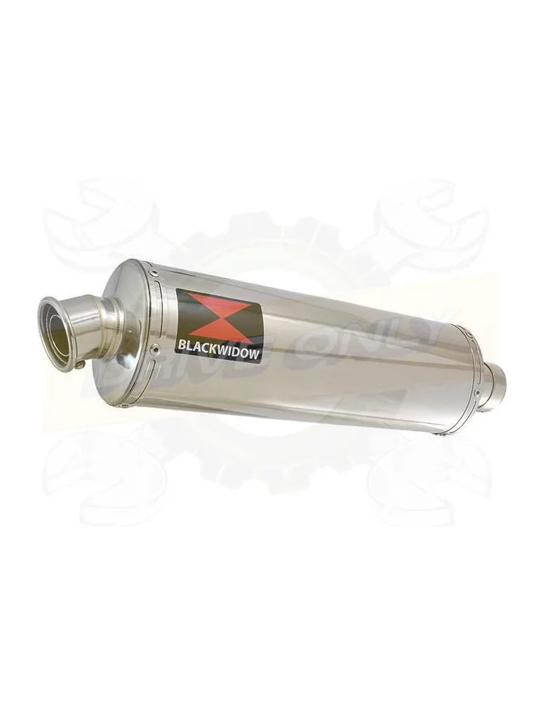 HONDA NT650 NT 650 DEAUVILLE Ligne complète & Silencieux Ovale En Inox 400mm