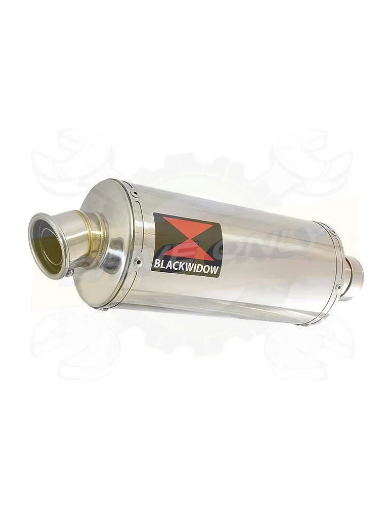 HONDA NT650 NT 650 DEAUVILLE Ligne complète & Silencieux Ovale Inox 300mm
