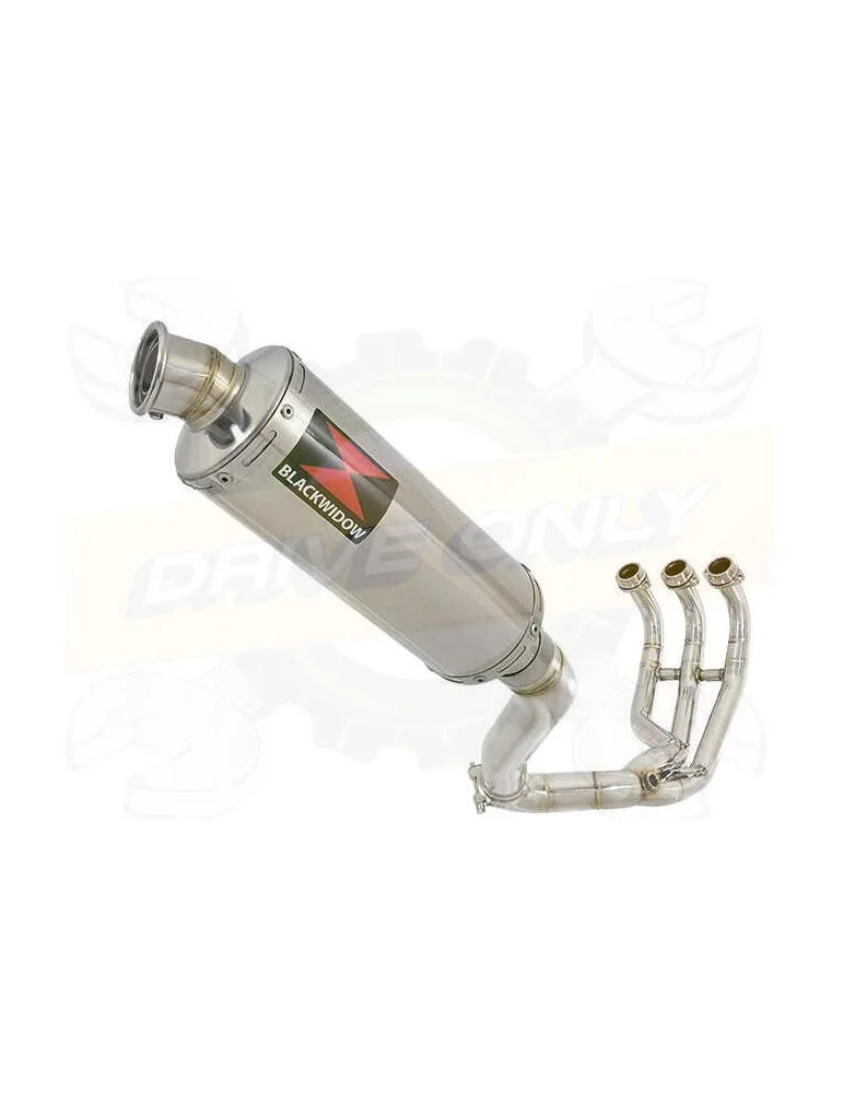 XSR 900 Passage Haut Décatalyseur Ligne complète & Silencieux Rond en Inox 300mm