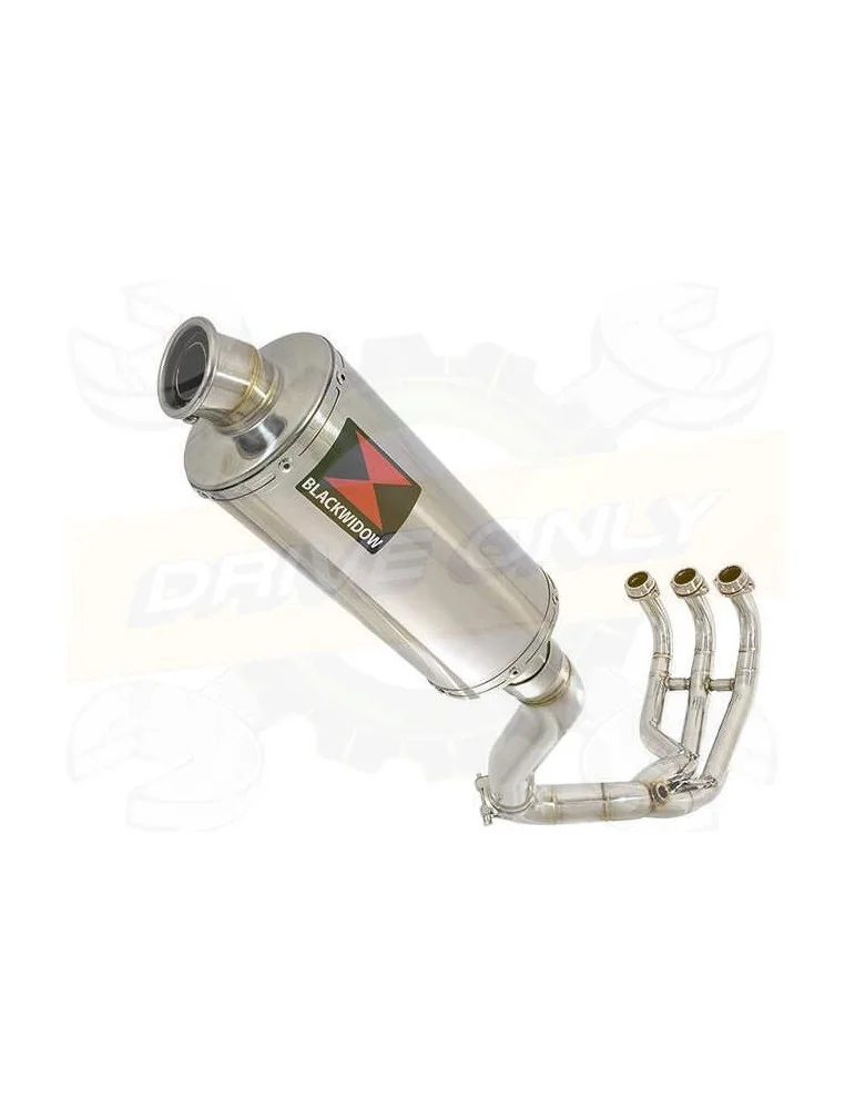 XSR 900 Passage Haut Décatalyseur Ligne complète & Silencieux Ovale en Inox 300mm