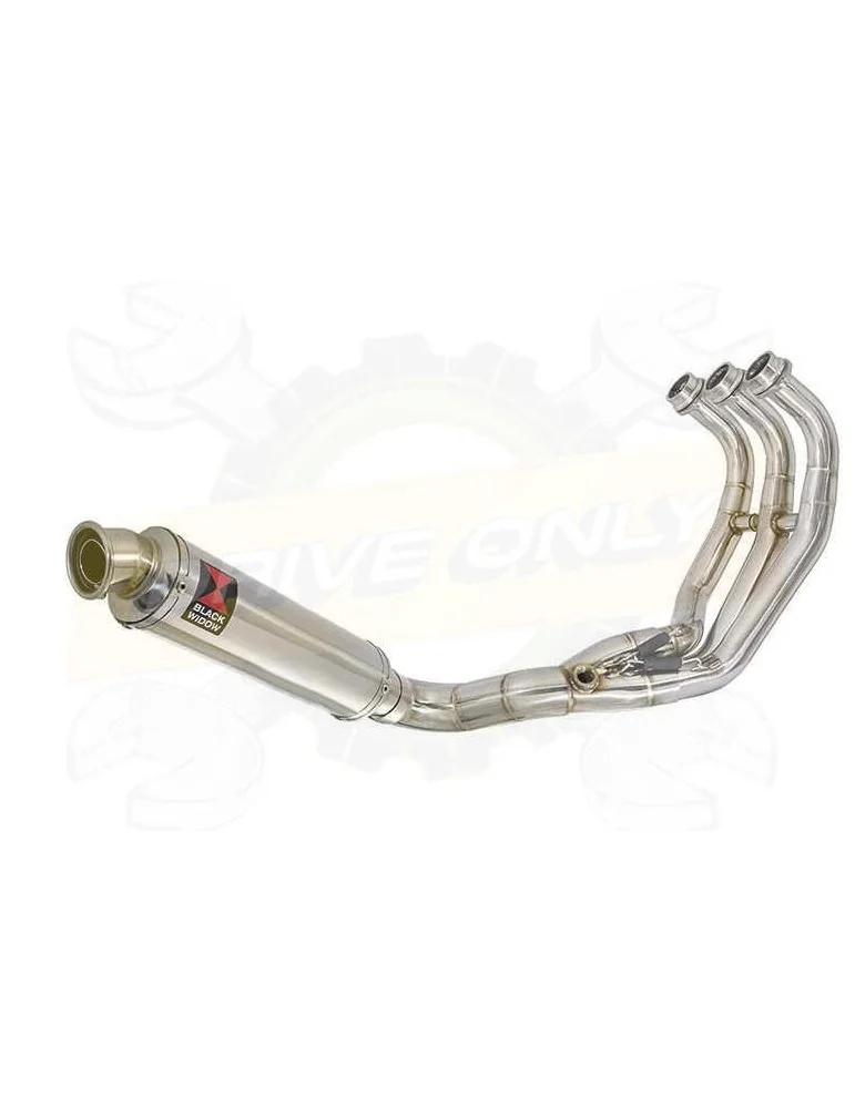 XSR 900 Passage Bas Décatalyseur Ligne complète & Silencieux Rond en Inox 350mm