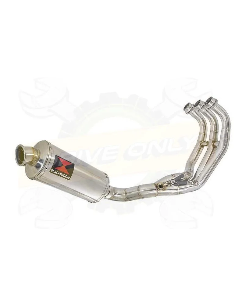 XSR 900 Passage Bas Décatalyseur Ligne complète & Silencieux Ovale en Inox 300mm