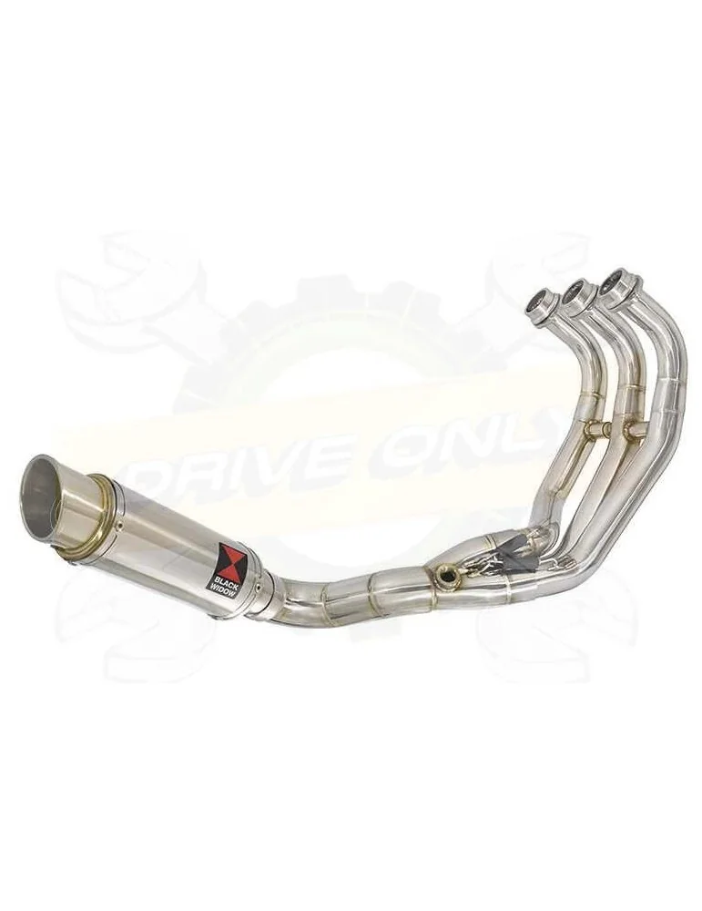 XSR 900 Passage Bas Décatalyseur Ligne complète & Silencieux Rond GP Style en Inox 230mm