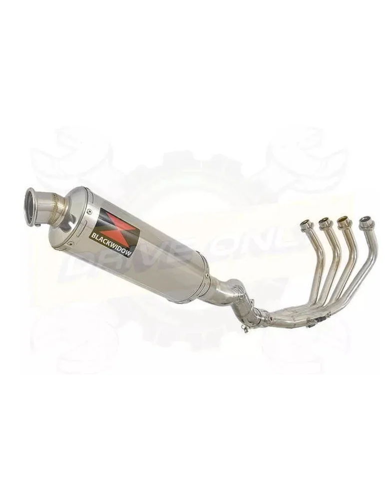 XJ6 Diversion F & N 2009-2015 Passage Haut Décatalyseur Ligne complète & Silencieux Rond En Inox 300mm