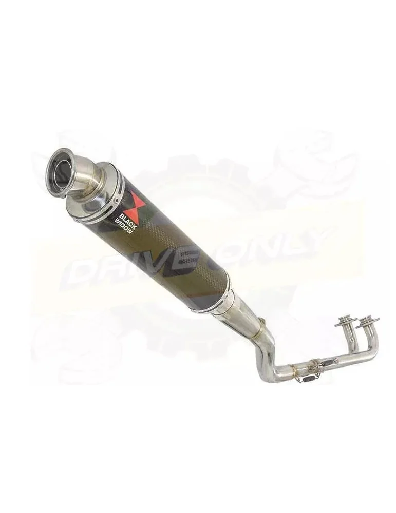 XP 530 TMAX 2012-2016 Ligne complète & Silencieux Rond En Carbone 350mm
