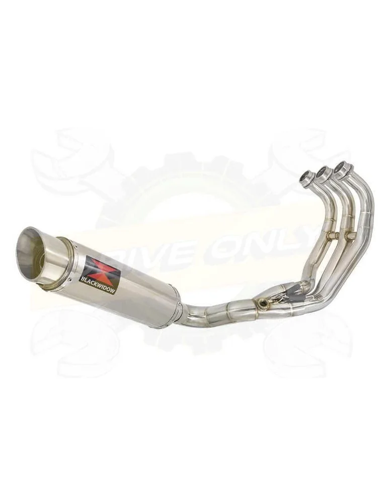 XSR 900 Passage Bas Décatalyseur Ligne complète & Silencieux Rond GP Style en Inox 360mm