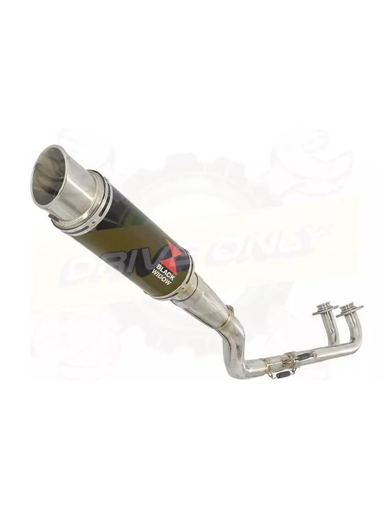 XP 530 TMAX 2012-2016 Ligne complète & Silencieux Rond GP Style Noir En Inox 230mm