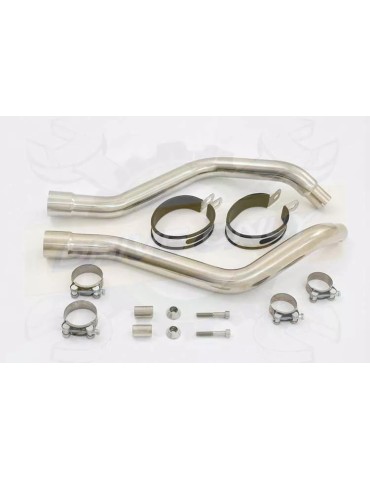 XT 660 XT660X XT660R 2004-2016 Kit Silencieux GP Style Rond En Inox 350mm
