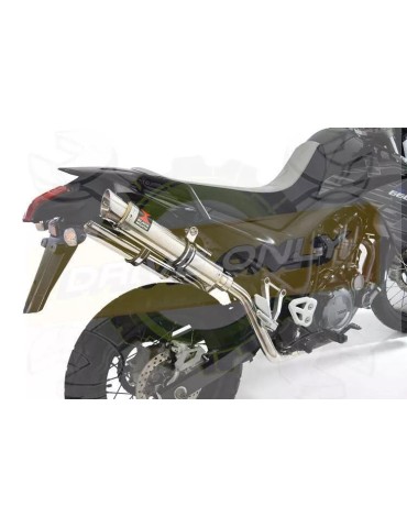 XT 660 XT660X XT660R 2004-2016 Kit Silencieux GP Style Rond En Inox 350mm