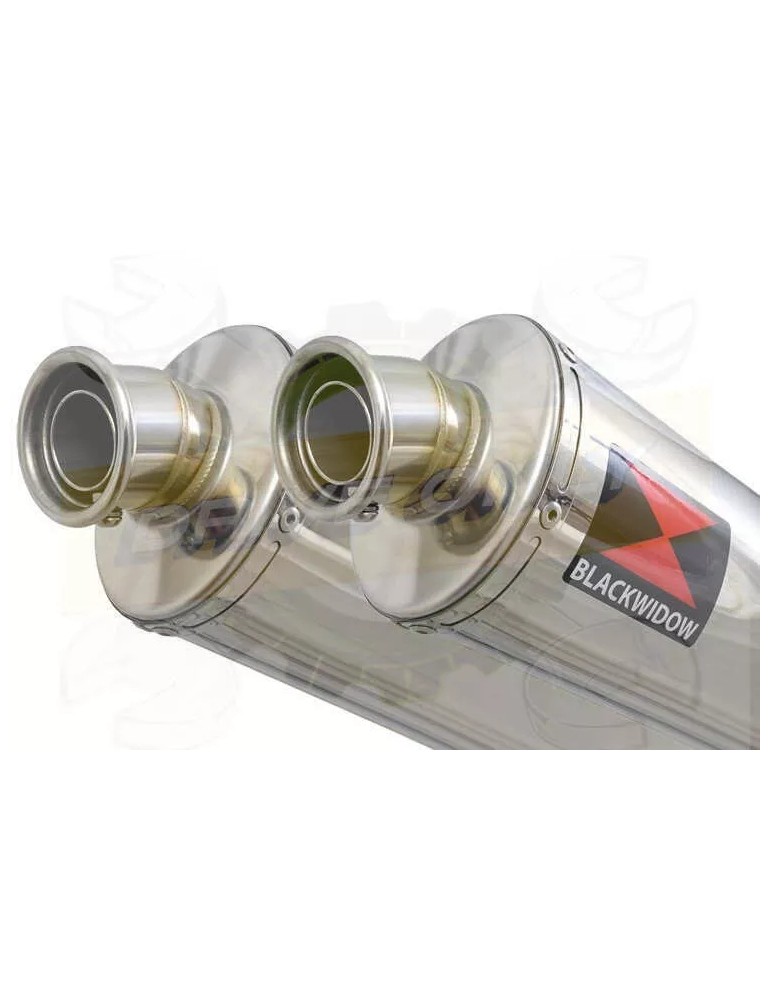 XT 660 XT660X XT660R 2004-2016 Kit Silencieux Ovale En Inox 230mm