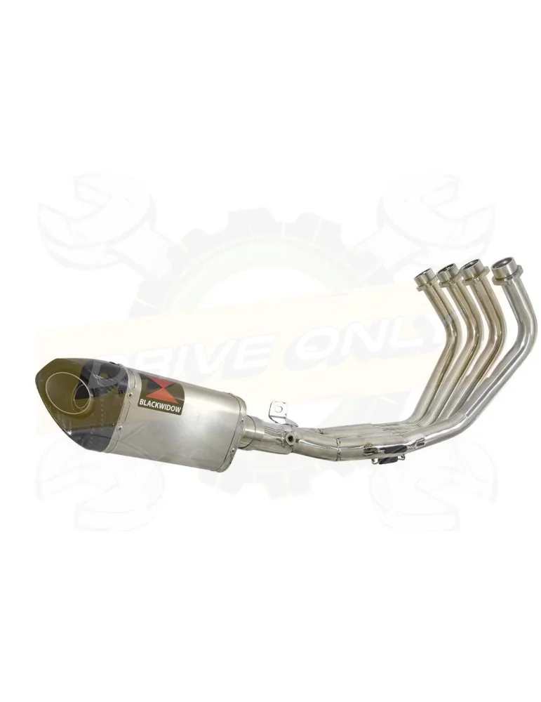 XJ6 09-15 Passage Bas Décatalyseur Ligne complète & Silencieux Tri Ovale En Inox + Canule en Carbone 250mm