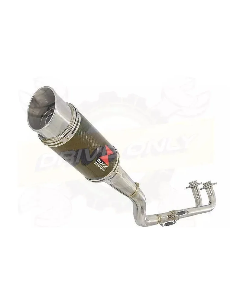 XP 530 TMAX 2012-2016 Ligne complète & Silencieux Rond En Carbone 200mm