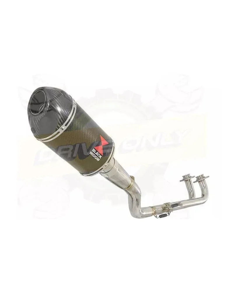 XP 530 TMAX 2012-2016 Ligne complète & Silencieux Ovale En Carbone 200mm