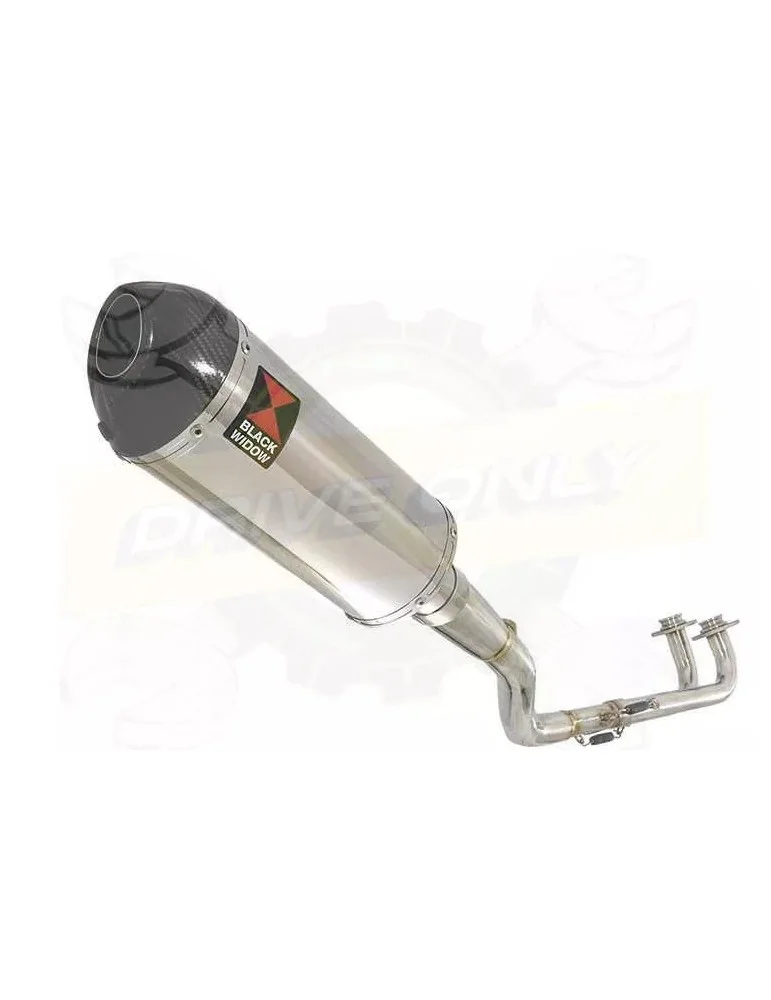 XP 530 TMAX 2012-2016 Ligne complète & Silencieux Ovale En Inox + Canule En Carbone 300mm
