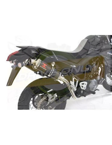 XT 660 XT660X XT660R 2004-2016 Kit Silencieux Ovale En Carbone 300mm