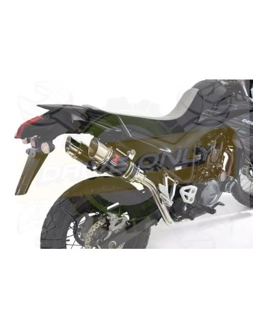 XT 660 XT660X XT660R 2004-2016 Kit Silencieux Rond En Carbone 200mm