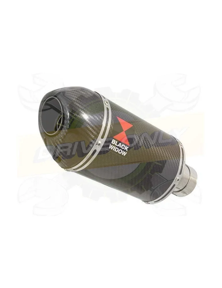 XSR 900 Passage Haut Décatalyseur Ligne complète & Silencieux Ovale En Carbone 200mm