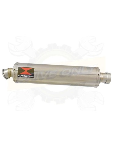 ZX10R ZX10-R E8F E9F E10F 08 09 10 Decata / Tube de raccord & Silencieux Rond en Inox 400mm