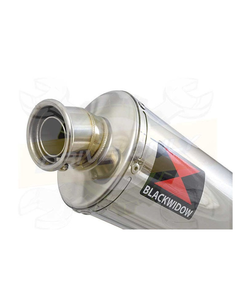 ZX10R ZX10-R E8F E9F E10F 08 09 10 Decata / Tube de raccord & Silencieux Ovale en Inox 300mm