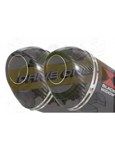 Twin 200mm Oval Black...