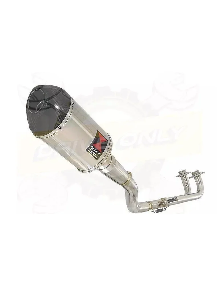 XP 530 TMAX 2012-2016 Ligne complète & Silencieux Ovale En Inox + Canule En Carbone 200mm