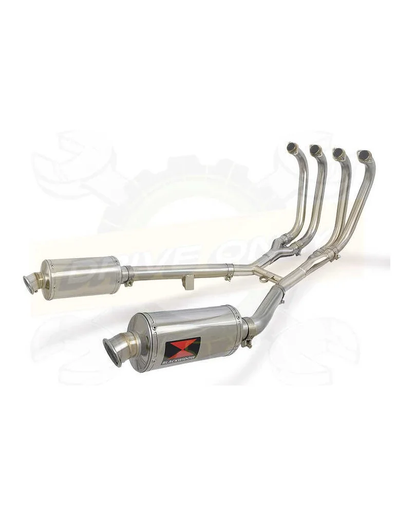 XJR1200 XJR 1200 4-2 Ligne complète & Silencieux Ovale En Inox 230mm