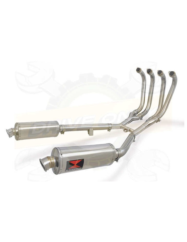XJR1200 XJR 1200 4-2 Ligne complète & Silencieux Ovale En Inox 300mm