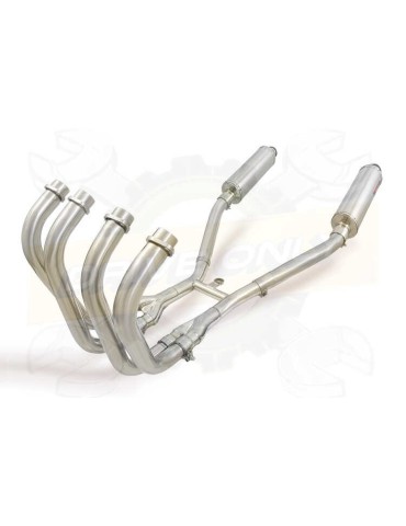 XJR1200 XJR 1200 4-2 Ligne complète & Silencieux Ovale En Inox 300mm