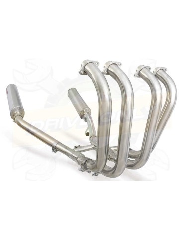 XJR1200 XJR 1200 4-2 Ligne complète & Silencieux Ovale En Inox 400mm