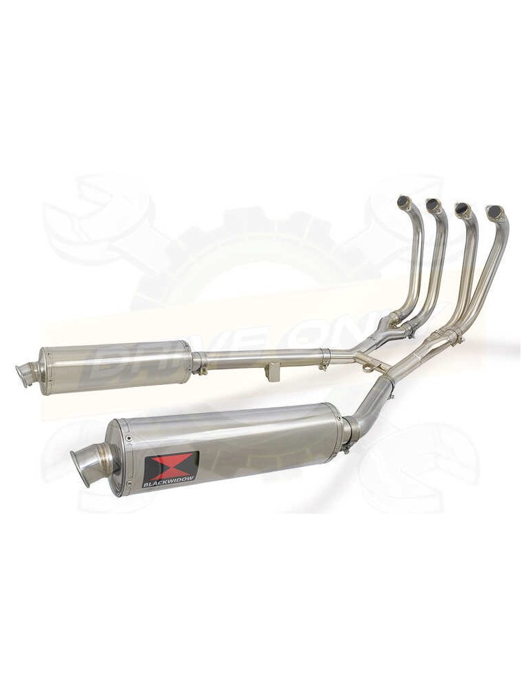 XJR1200 XJR 1200 4-2 Ligne complète & Silencieux Ovale En Inox 400mm