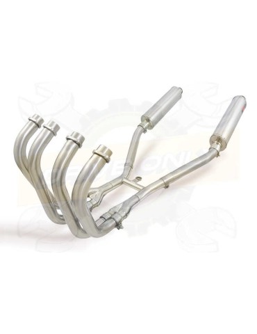 XJR1200 XJR 1200 4-2 Ligne complète & Silencieux Ovale En Inox 400mm
