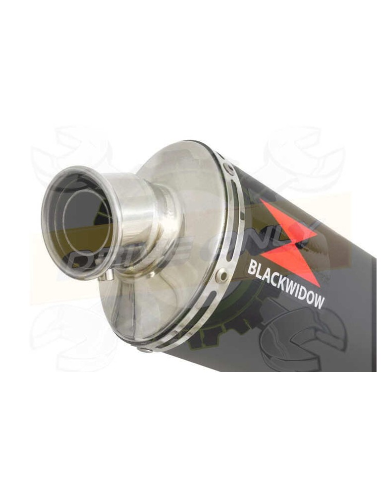 XJR1300 XJR 1300 SP 1998 - 2006 4-1 Ligne complète & Silencieux Ovale Noir En Inox 300mm