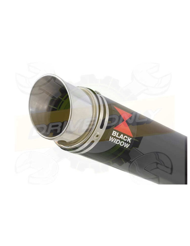 XJR1300 XJR 1300 SP 1998 - 2006 4-1 Ligne complète & Silencieux GP Style Rond Noir En Inox 230mm