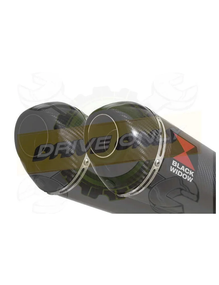 XJR1300 XJR 1300 1998 - 2006 4-2 Silencieux Kit & Silencieux Ovale En Carbone 200mm