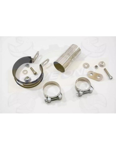 R6 2006-2016 Silencieux kit & Silencieux Rond GP Style En Inox 230mm