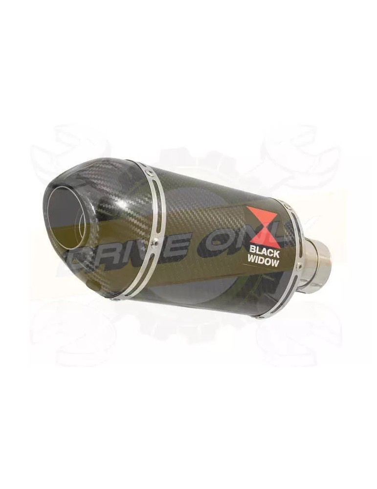 R6 2006-2016 Silencieux Kit & Silencieux Ovale En Carbone 200mm