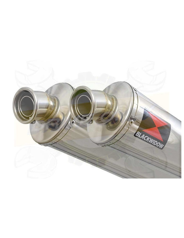 XJR1200 XJR 1200 4-2 Silencieux Kit & Silencieux Rond En Inox 300mm