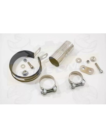 R6 2006-2016 Silencieux Kit & Silencieux Rond En Carbone 200mm