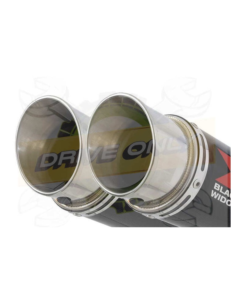 XJR1200 XJR 1200 4-2 Silencieux Kit & Silencieux GP Rond En Carbone & Canule en Titane 230mm