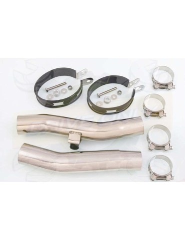 XJR1200 XJR 1200 4-2 Silencieux Kit & Silencieux GP Rond En Carbone & Canule en Titane 230mm