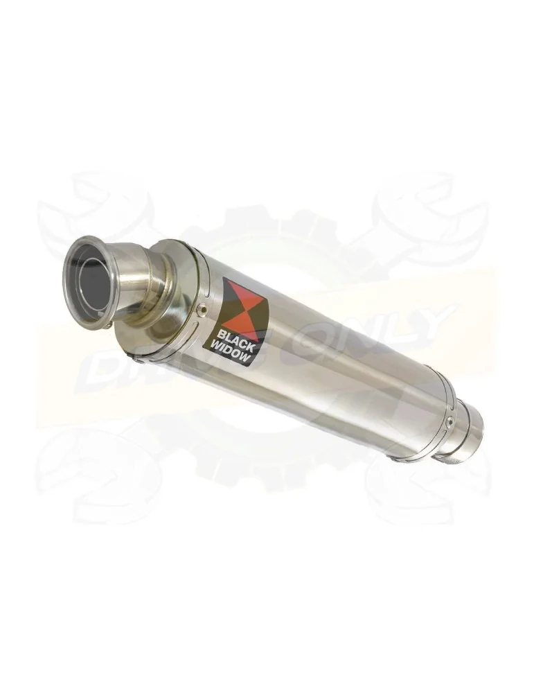 R6 YZF600 2006-2016 Passage Haut Décatalyseur Ligne complète & Silencieux Rond en Inox 350mm