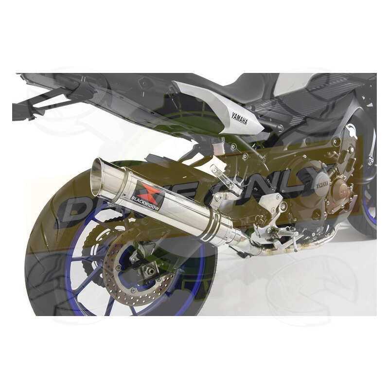 MT09 MT-09 2013-2017 High Level De-cat Exhaust System with 360mm Round