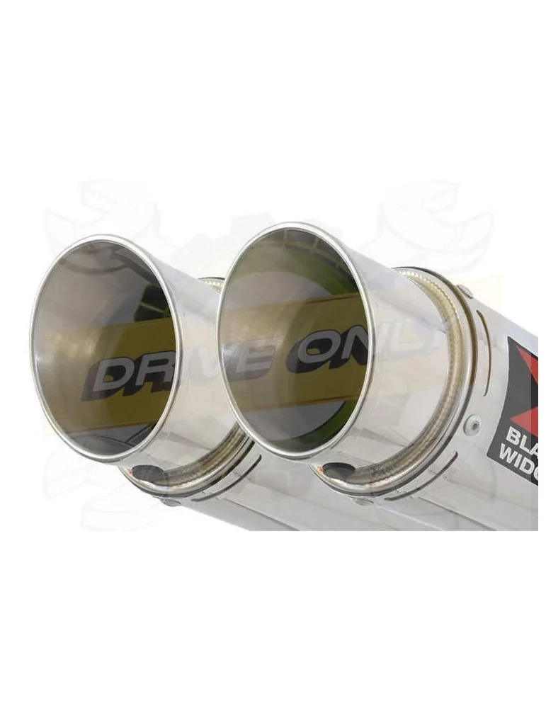 XJ600 XJ 600 S N Diversion 4-2 Ligne complète & Silencieux Rond GP Style En Inox 230mm