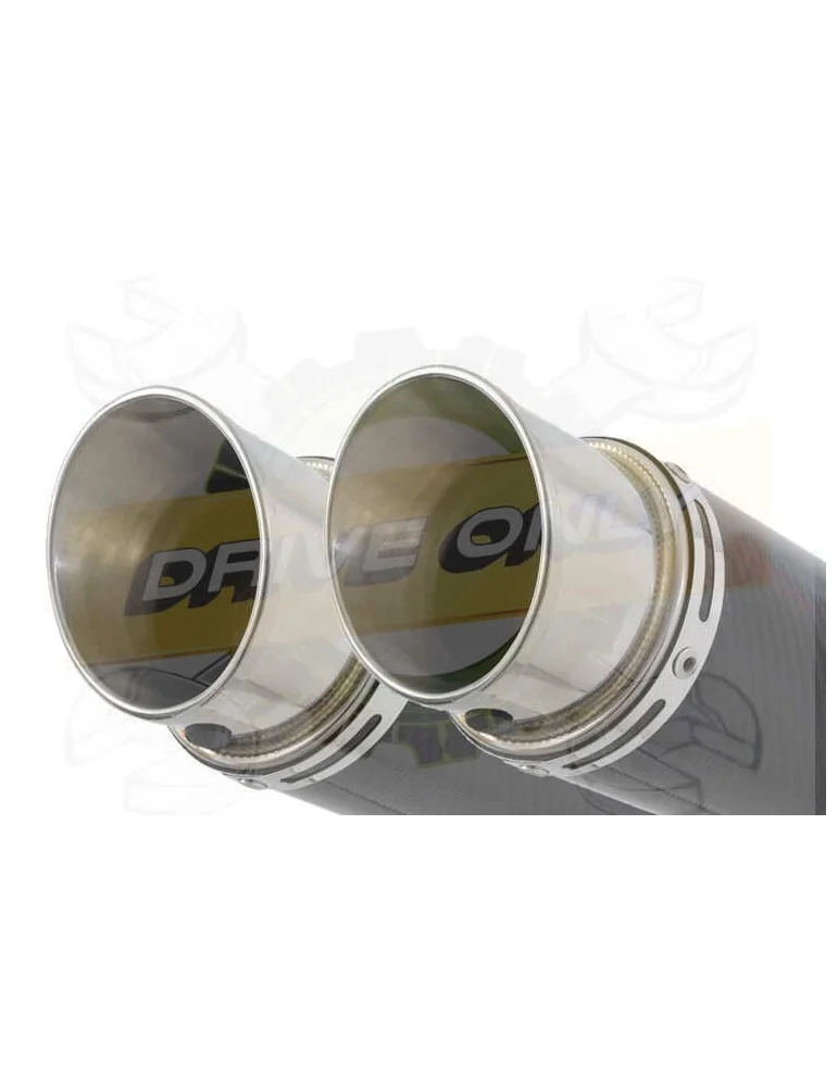 XJ600 XJ 600 S N Diversion 4-2 Ligne complète & Silencieux Rond En Carbone 200mm