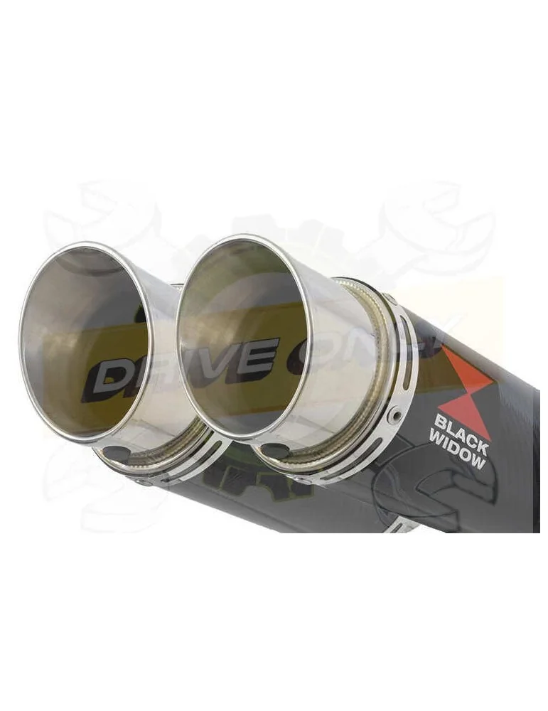 XJ400 XJ 400 S N Diversion 4-2 Silencieux Kit & Silencieux Rond En Carbone 200mm