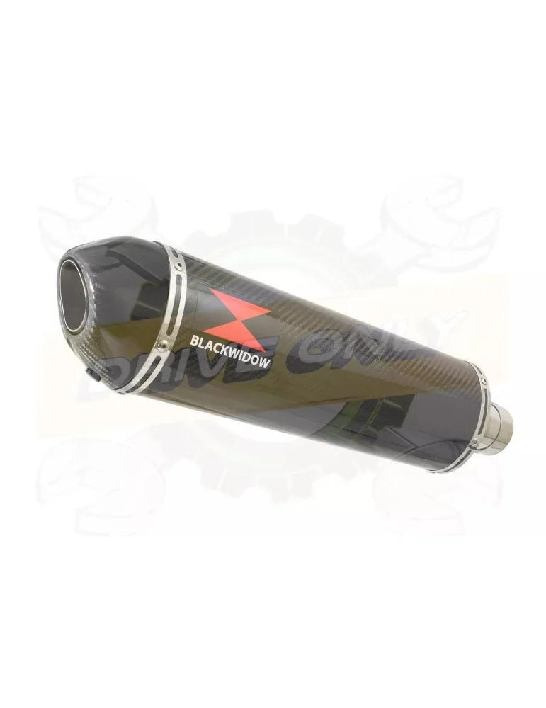 R6 1998-2002 Silencieux Kit & Silencieux En Carbone 400mm
