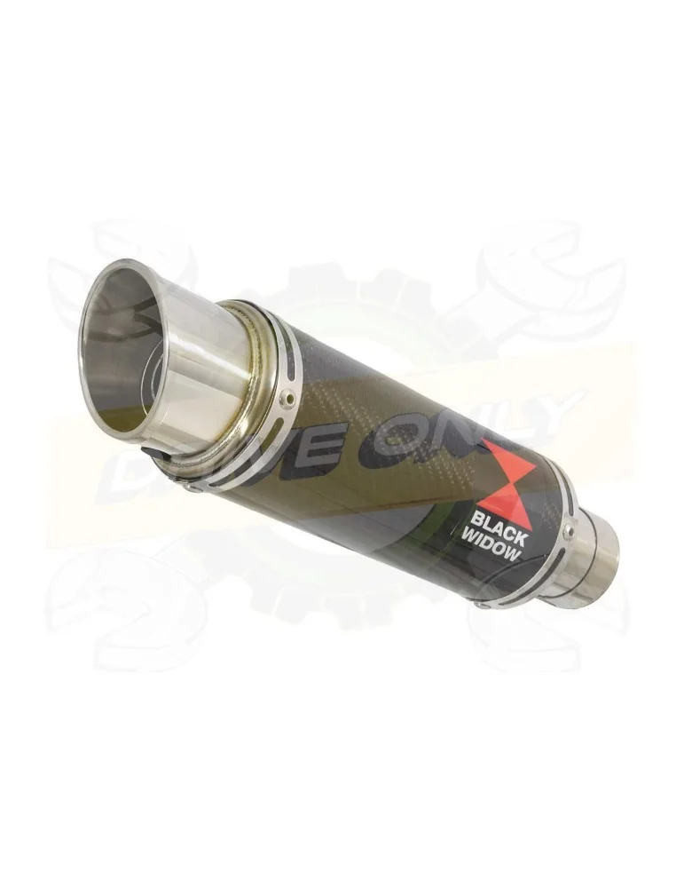 R6 1998-2002 Silencieux Kit & Silencieux GP Rond En Carbone 230mm