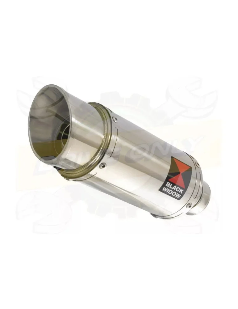 R6 1998-2002 Silencieux kit & Silencieux Rond En Inox 200mm