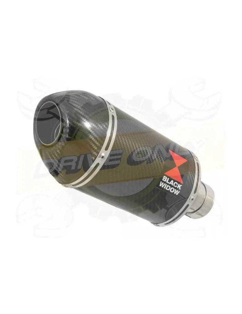 R6 1998-2002 Silencieux Kit & Silencieux En Carbone 200mm
