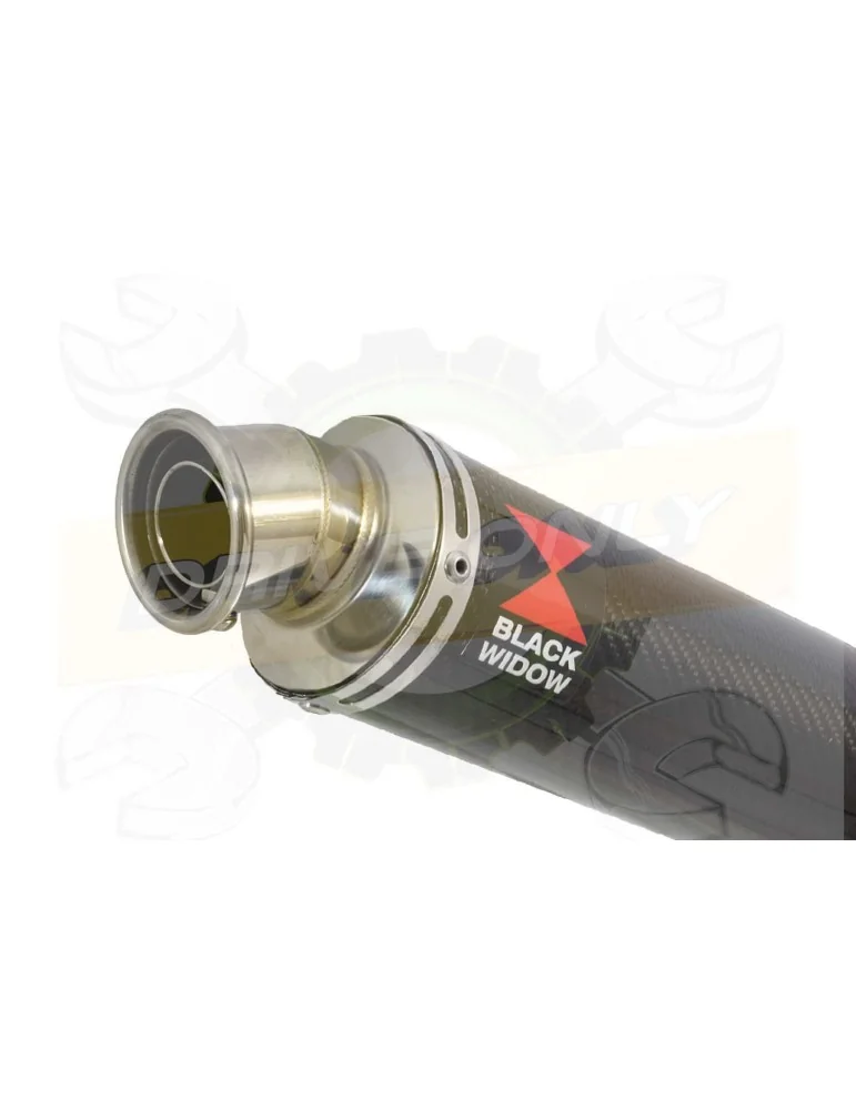 XJR1300 XJR 1300 2007-2016 4-1 Décatalyseur Ligne complète & Silencieux Rond En Carbone 350mm